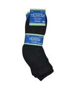 Phillips Edward Diabetic Crew Socks - Black - Size 10-13 - £6.27 GBP