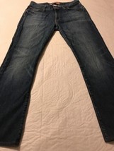 Gap Women&#39;s Jeans Curvy Flare Distressed Stretch Ankle Jeans Size 4 X 29 - $28.71