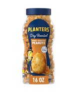 PLANTERS Honey Roasted Peanuts, Dry Roasted Peanuts, Party Snack, Plant-... - £7.32 GBP