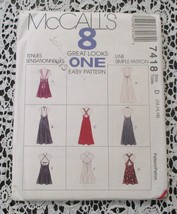 McCall&#39;s 7418 Misses Dress in Two Lengths Size 12-14-16 NEW - £9.87 GBP