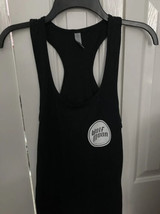 Old camp Whiskey “ Wolf Moon” Black Tank Top Size Medium. Next Level Apparel.New - £9.11 GBP