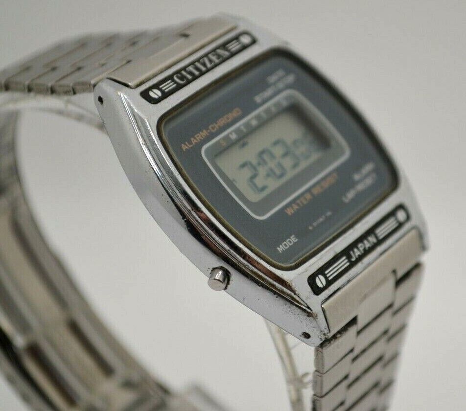 Primary image for Citizen Alarm Chronograph Vintage Digital Watch from Japan