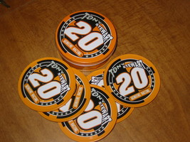 Tony Stewart # 20 Coaster Tin Set - $4.75