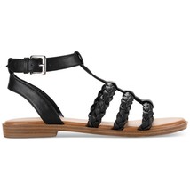 Style &amp; Co Women Suziee Braided T-Strap Gladiator Sandals Size US 9.5M B... - £18.62 GBP