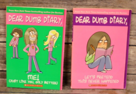 Dear Dumb Diary Lot of 2 Paperback Books by Jamie Kelly #1 and #12- VERY GOOD - £13.44 GBP