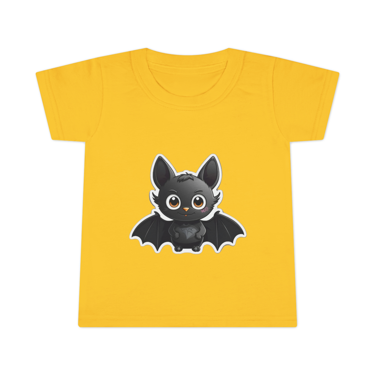 Primary image for Personalized Toddler T-shirt: Cute Cartoon Bat Design, 100% Ringspun Cotton, Cla