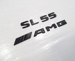 05 Mercedes R230 SL55 emblem set, on trunk lid SL55 AMG - $18.69