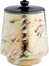 Container Cyan Design Ardent Bohemian Bud Multi-Color Glaze Glossy Glazed - £238.16 GBP
