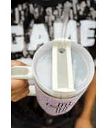 White Cross Rhinestone40 OZ Tumbler with Handle - $34.41