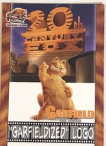 Garfield Trading Card  #18 Garfieldized Logo - £1.55 GBP