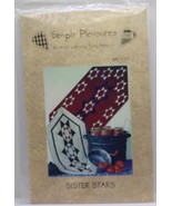 NIP 1997 Simple Pleasures Shortcut Quilts by Terry Atkinson Sister Stars - €8,24 EUR