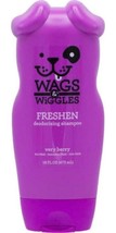 Wags And Wiggles Freshen Deodorizing Dog Shampoo In Very Berry Scent | Dog For | - £7.76 GBP