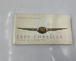 2000 Chrysler Town &amp; Country Owners Manual Handbook OEM A04B19063 - $14.84