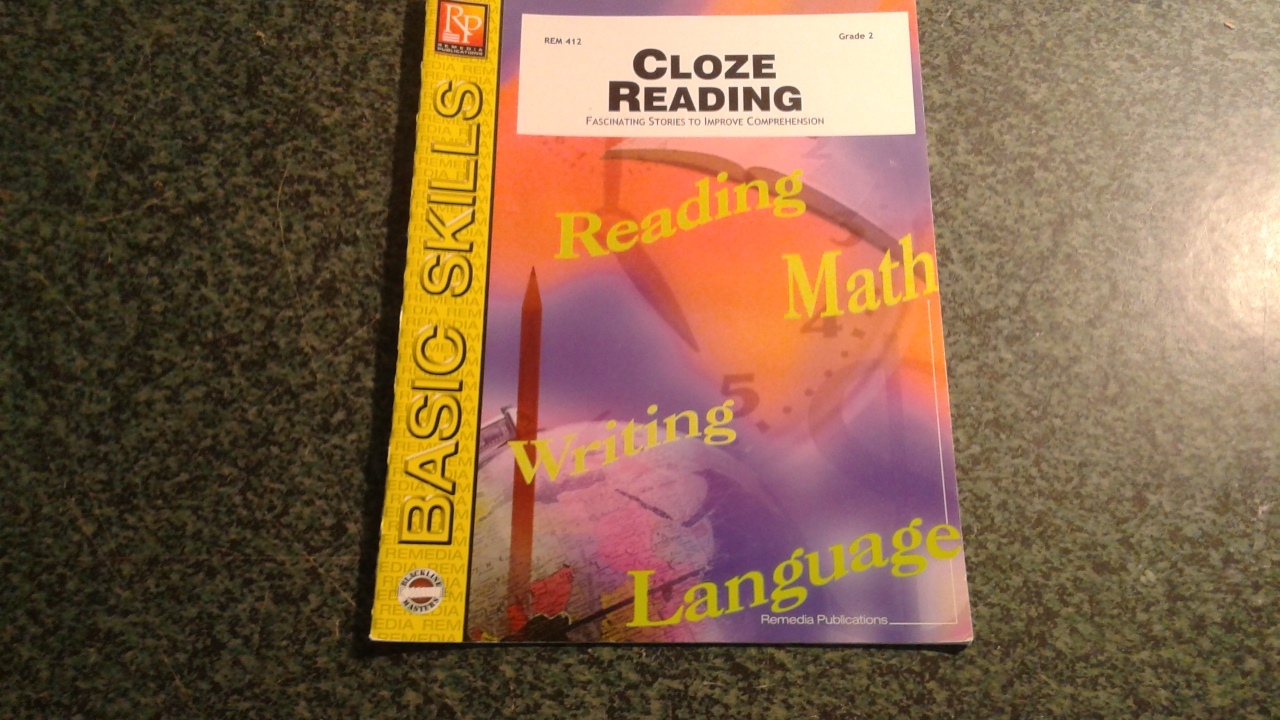 CLOZE READING GRADE 2 , REMEDIA PUBLICATIONS - $8.99