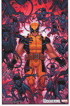 Nick Bradshaw &amp; Laura Martin SIGNED Wolverine X-Men Nightcrawler Art Print - £31.21 GBP