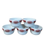 Vtg Jackson China New England Oyster House Restaurant Ware Soup Cups Bow... - $79.19