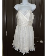 Betsey Johnson Womens Dress White 100% SILK sz 6 new $348 - £139.87 GBP