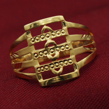 22 Carat Splendid Gold Women Accessories Jewelry Infinity Ring Grandmother - £333.44 GBP