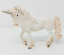 Schleich 70201 Unicorn Figure 2005 Retired Knights Fantasy Glitter Pink White - £4.83 GBP