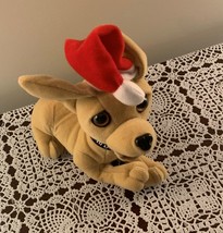 Taco Bell Stuffed Dog Chihuahua Santa Hat Feliz Navidad Cute Holiday Decor - $10.88