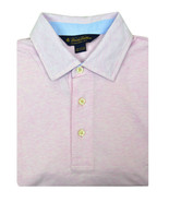 Brooks Brothers Heather Pink Slim Fit Soft Knit Polo Shirt Sz XXL 2XL 31... - £40.66 GBP