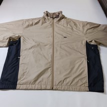 Dockers RN#39441 Jacket Men's Size XL Brown & Black Full Zip Logo Gorpcore Golf image 13