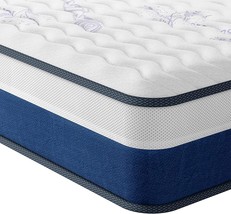 Vesgantti Tight Top Series - 10 Inch Innerspring Hybrid Full Mattress/Bed in a - £264.69 GBP