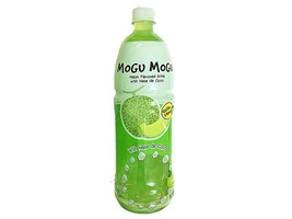 6 X Mogu Mogu Melon Juice Drink with Nata De Coco 1L Each Bottle -Free S... - $66.76