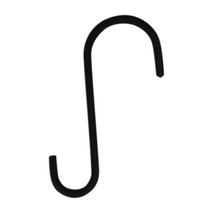 Village Wrought Iron 4in S Hook Style 2 - €7,80 EUR