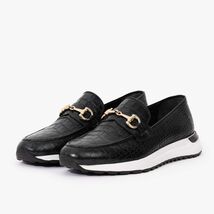The Padova Black Leather Men Sneaker image 2