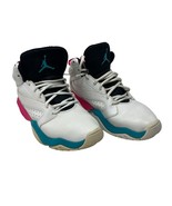 Nike Jordan Sneakers 9.5 mens lift off white turbo green south beach sho... - £39.45 GBP