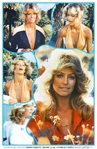 Farrah Fawcett / Charlie&#39;s Angels 24 x 36 1976 BI-RITE Collage Poster Re... - $45.00