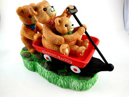 Teddy Bear Music Box Plays You light up my life San Francisco Music Box Co 1993 - £12.72 GBP