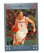 2007-08 Topps Chrome Luis Scola #136 Houston Rockets NBA Rookie Card NM-... - £1.55 GBP