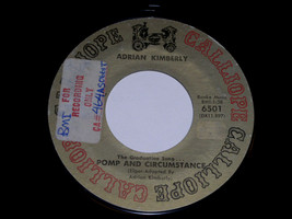 Adrian Kimberly Phil Everly Black Mountain Stomp 45 Rpm Record Calliope Label - £18.32 GBP