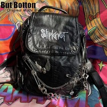 Style Women Girl vintage Metal Punk Chain Shoulder Bag Backpacks Harajuku Ladies - £48.13 GBP