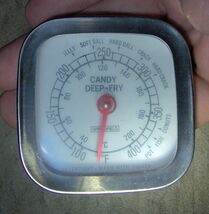 Vintage Thermometer Watertight for candy deep fry oven cooking Springfie... - $36.97