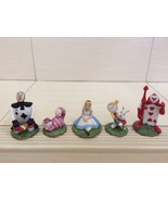 Disney White Rabbit, Cheshire, Card, Alice in Wonderland Ceramic Set. Ve... - £119.74 GBP