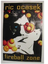 Ric Ocasek Poster Fireball Zone Of the Cars promo - £52.72 GBP