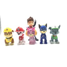 Paw Patrol Figures Lot Of 6 by Spin Master- Ryder, Rubble, Chase, Marshall, Skye - $14.71