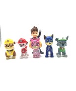 Paw Patrol Figures Lot Of 6 by Spin Master- Ryder, Rubble, Chase, Marsha... - £11.72 GBP