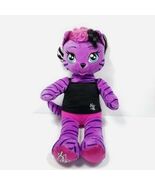 Build A Bear Honey Girls Teegan Purple Tiger Cat 19&quot; BABW HG Plush w/ Shirt - €15,16 EUR