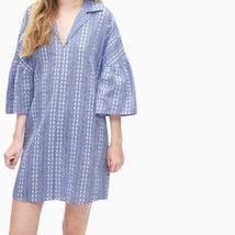 Splendid Chambray Embroidered Dolman Sleeve Tunic Dress Small - £27.77 GBP