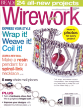 Wirework Magazine Spring 2011 24 Projects Chain Mail Hinged Cuff Coil Wr... - $7.50