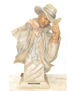 Exclusive &quot;AGAINST THE WIND&quot; Cowboy Resin Sculpture by Stephen Herrero 7... - $888.00