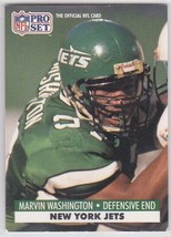 M) 1991 NFL Pro Set Football Trading Card - Marvin Washington #612 - £1.51 GBP