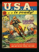 U.S.A. IS READY--1941-DELL COMICS-PARACHUTE-WAR COMICS- VG/FN - £272.03 GBP