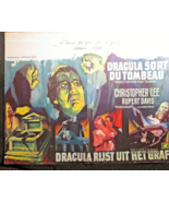 VERONICA CARLSON: (DRACULA HAS BEEN RISEN FROM THE GRAVE) AUTOGRAPH POSTER - £312.43 GBP