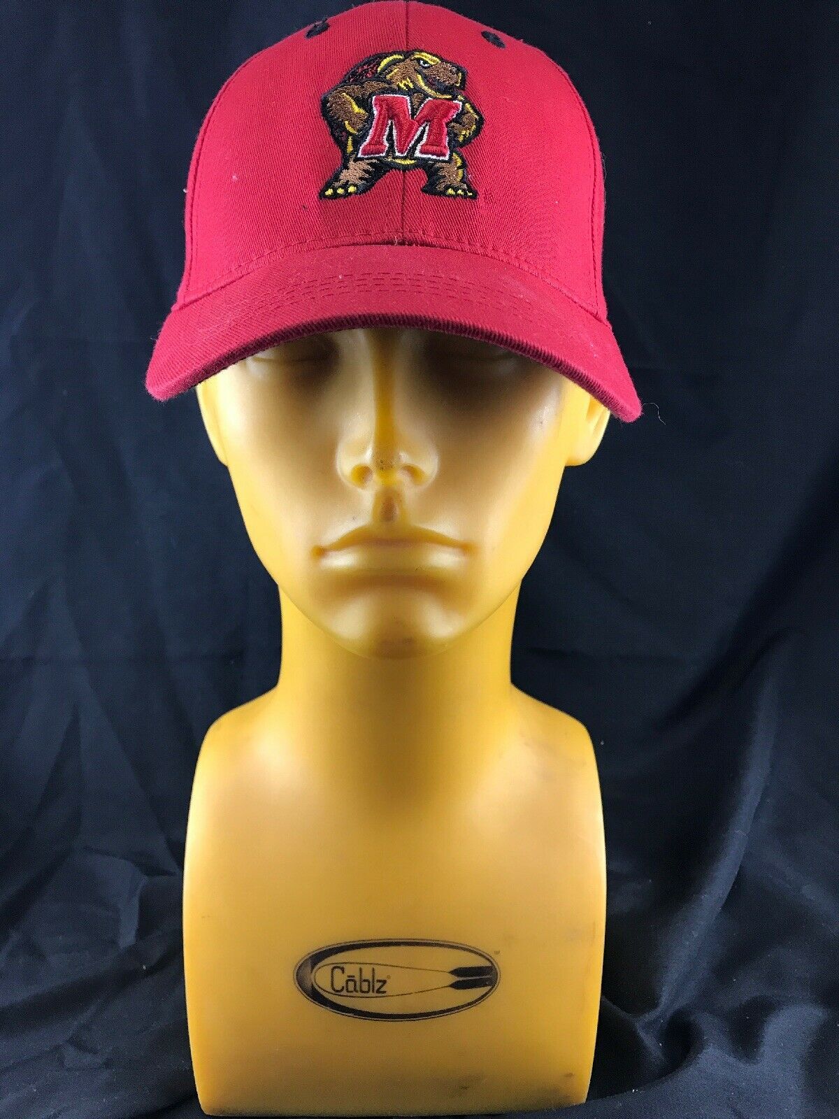 NCAA Maryland Tarrapins Ball Cap Hat Size 6.5 Top Of The World Kg F4 - $14.85