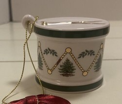 Spode Ceramic Drum Christmas Tree Ornament XT8496-XC - £11.58 GBP